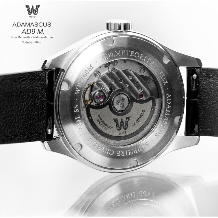 [Pre-order] WISE รุ่น ADAMASCUS AD9M. ( SS 904L ) นาฬิกาข้อมือหน้าปัด ...