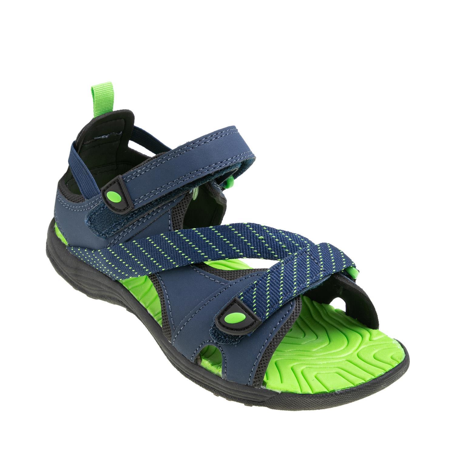 ROBO รองเท้าแตะรัดส้นเด็กผู้ชาย Smartfit Double Strap Sport Sandal รุ่น 171727 สีกรมท่า ไซส์ US 8