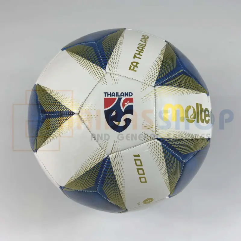 ภาพสินค้าลูกฟุตบอล ลูกบอล molten F5A1000-TH/TL1 ลูกฟุตบอลหนังเย็บ เบอร์5 ลาย FA THAILAND ตระกูล F5A1000 จากร้าน ThaiBasShop บน Lazada ภาพที่ 3