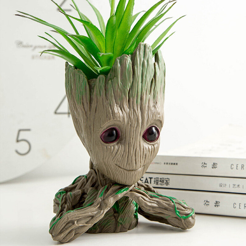 กระถางต้นไม้ Baby Groot กระถางต้นไม้ ขายดีที่สุด ปลูกไม้กระถาง ใช้เป็นที่ใส่ปากกา มี 2 แบบให้เลือก flowerpot Katsu