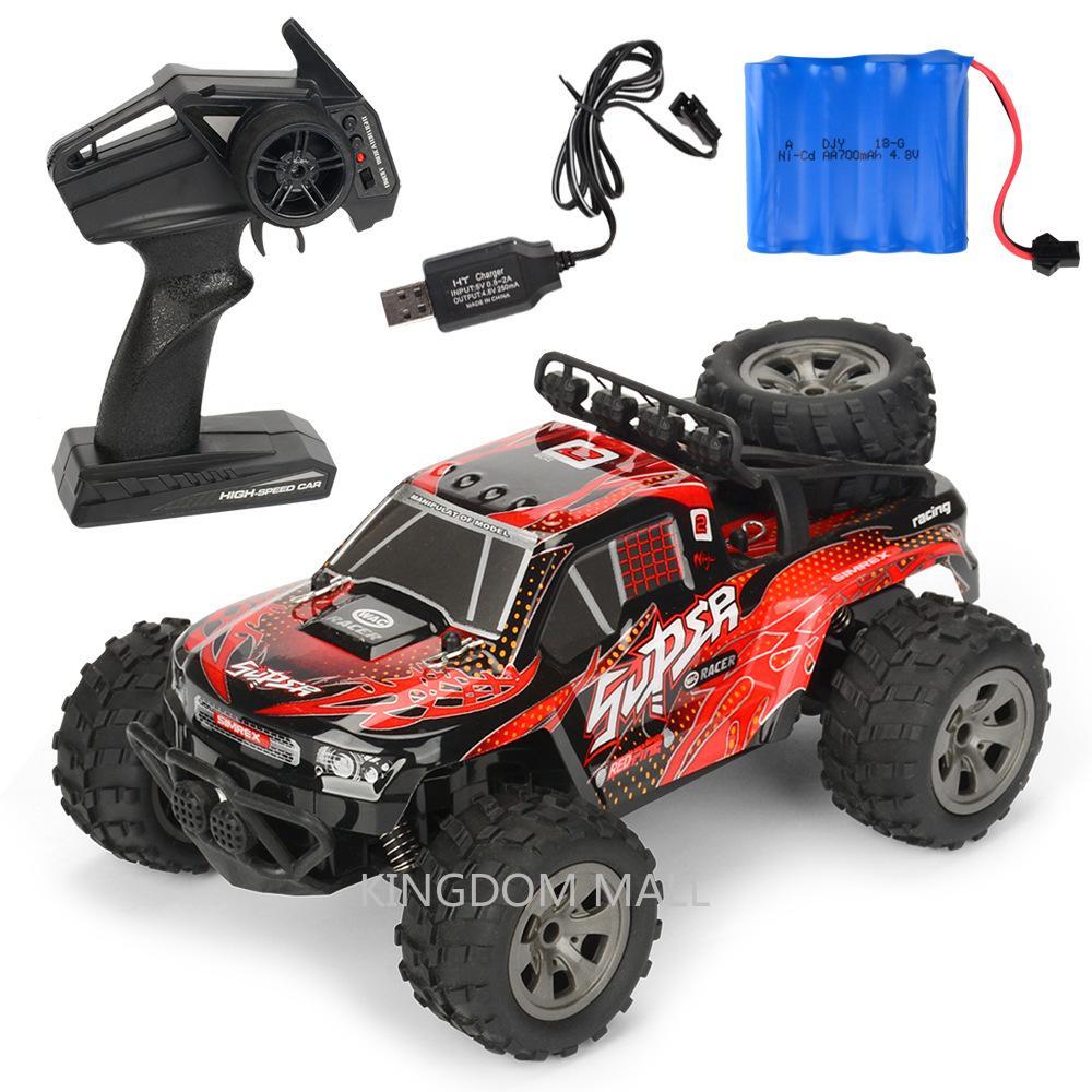 ราคา Kingdom Mall RC car 2.4Ghz รถบังคับวิทยุพร้อมรี รถออฟโรด รถปีนเขา 118 รถ RC ความเร็วสูง