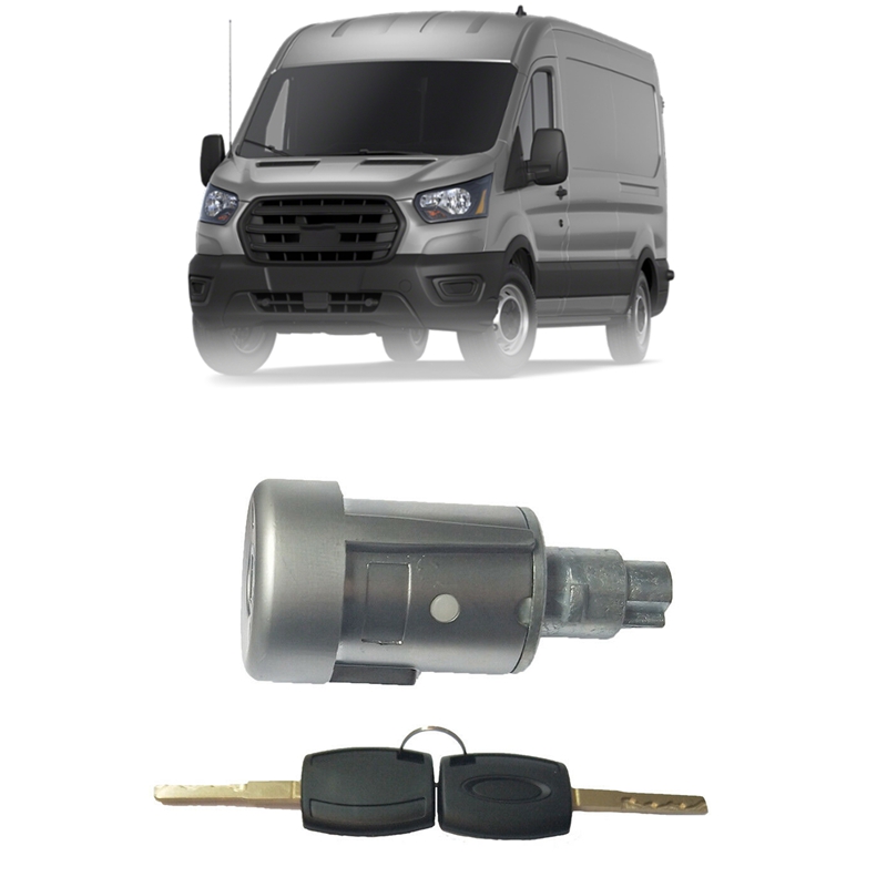 Ignition Barrel Lock Ignition Switch with 2 Keys Kits for Ford Transit Custom Transit MK8 1926227