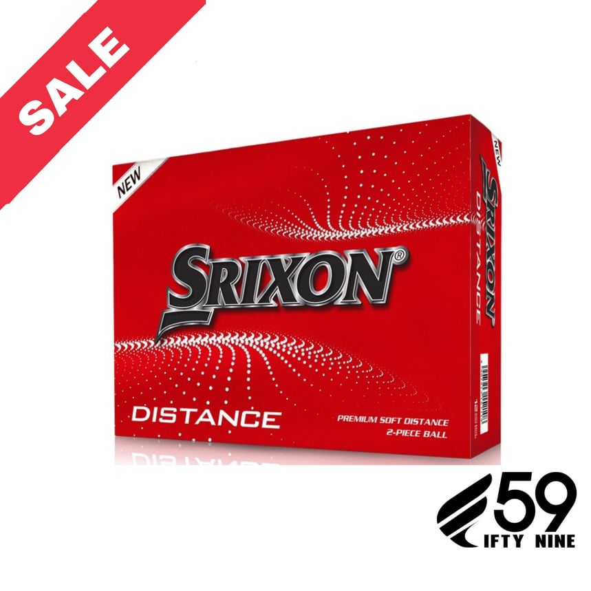 Srixon Distance 10 ลูกกอล์ฟซิกซอน ราคานี้ 1 กล่อง 12 balls FIFTY NINE