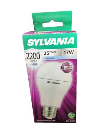 SYLVANIA หลอดไฟ LED ECO ToLEDo A60 17W E27 6500K (แสงเดย์ไลท์) SYLVANIA หลอดไฟ LED ECO ToLEDo A60 17W E27 6500K (แสงเดย์ไลท์)
