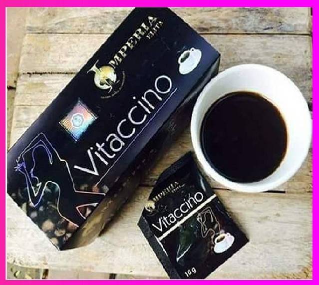 กาแฟดำ ของแท้100% 1 กล่องมี 15ซอง vitaccino