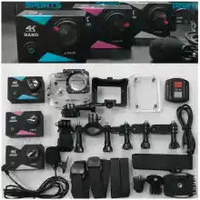 ภาพขนาดย่อของภาพหน้าปกสินค้าNanotech กล้องกันน้ำ ถ่ายใต้น้ำ มีระบบกันสั่นครบ 4K Ultra HD waterproof WIFI FREE Remote - สีดำ K80 2022 ล่าสุด แถมฟรี รีโมท+ไมค์ คุ้มที่สุด จากร้าน Nano tech บน Lazada ภาพที่ 8