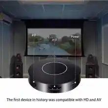 ภาพขนาดย่อของภาพหน้าปกสินค้าของแท้ มีรับประกัน HDMI + AV Q1 Mirroring เครื่องรับสัญญาณ Dongle wifi HDMI ช่องเสียบสัญญาณทีวี HDMI 1080p HD Miracast สำหรับโทรศัพท์สมาร์ทแท็บเล็ต จากร้าน cherry 2018 บน Lazada