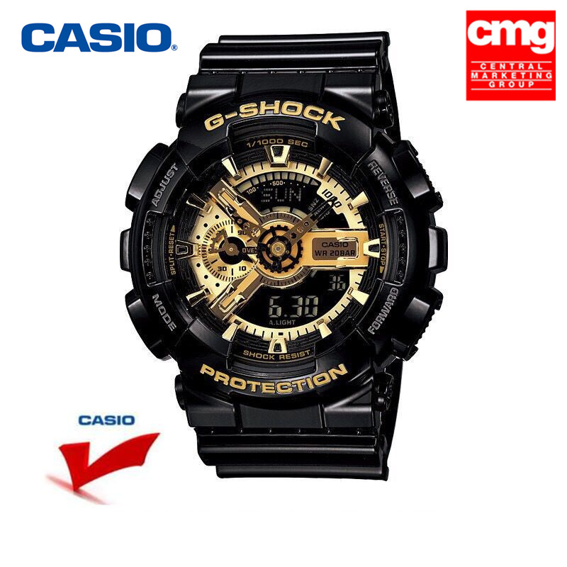 G-Shock GA-110GB-1A นาฬิกาข้อมือผู้ชาย สายเรซิ่น รุ่น GA-110GB-1ADR ประกัน cmg 1 ปี