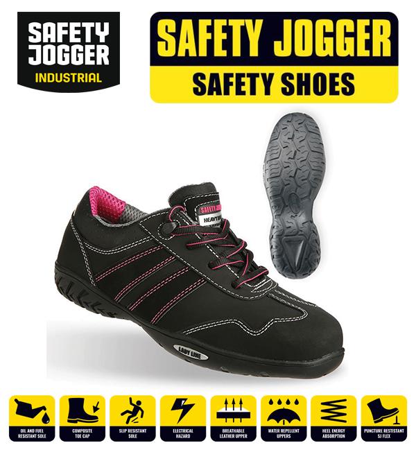 รองเท้าเซฟตี้หุ้มส้น พื้นรองเท้าป้องกันไฟฟ้า HRO Safety Jogger รุ่น Ceres