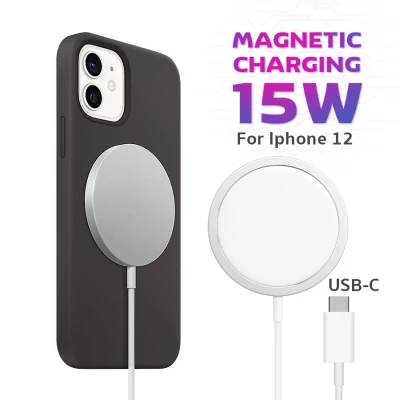 ที่ชาร์จไร้สาย Wireless Charger magsafe iphone charge magsafe iphone12 แท่น หัวชาร์จเร็ว ที่ชาร์จไร้สาย iPhone12 Type-C15W ชาร์จเร็ว ชาร์จแบตไร้สาย Championcheap