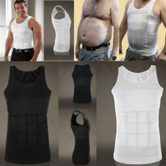 Man Singlet Men Slimming Singlet Shaper Body Slim Shirt Shapewear Waist  Shapewear Ready Stock 219186