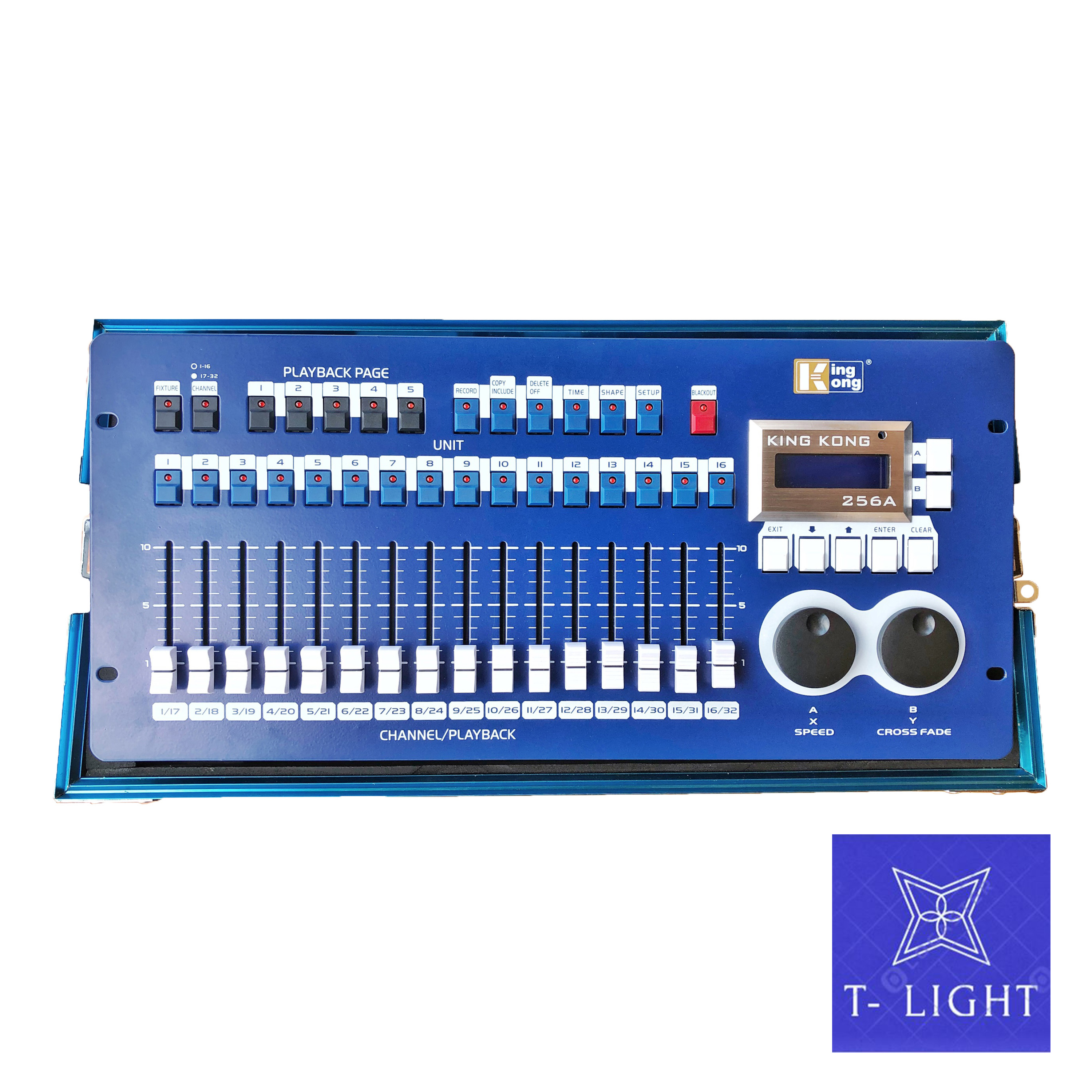 บอร์ด kk256A พร้อมแร็ค king kong 256A คอนโทรลสำหรับไฟเวที Party บอร์ด ...