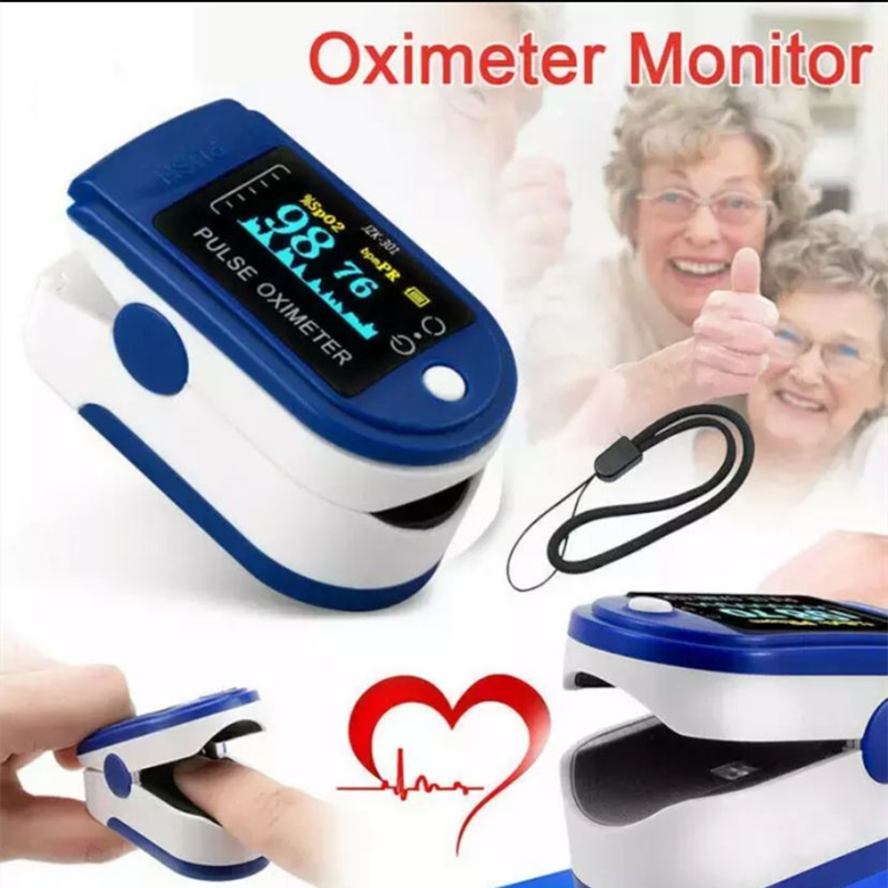 ?พร้อมส่ง? เครื่องวัดออกซิเจนในเลือด วัดออกซิเจน วัดชีพจร วัดอัตราการเต้นหัวใจ หน้าจอดิจิตอลFingertip Pulse Oximeter เครื่องวัดออกซิเจนที่ปลายนิ้ว Blood Oxygen