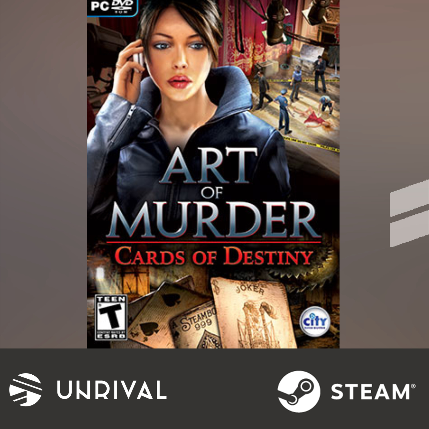 Art of Murder: Cards of Destiny PC Digital Download Game (Single Player) - Unrival