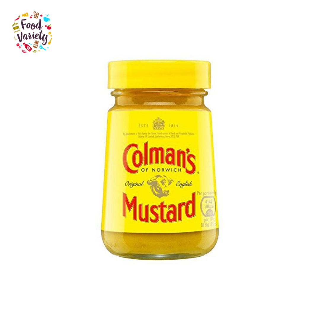 Colman’s Original English Mustard 170g โคลเเมนส์ ออริจินัล อิงลิช มัสตาร์ด 170g
