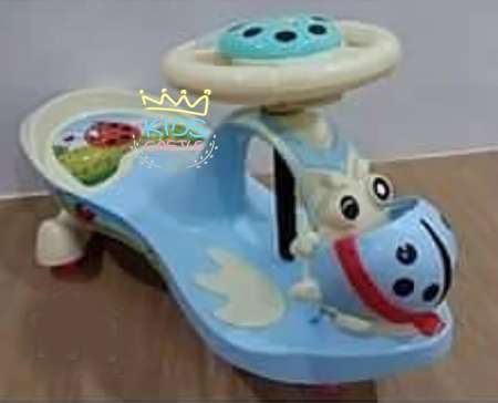 Kids castle รถดุ๊กดิ๊กน้องเต่าทองมีเสียงดนตรีมีไฟ