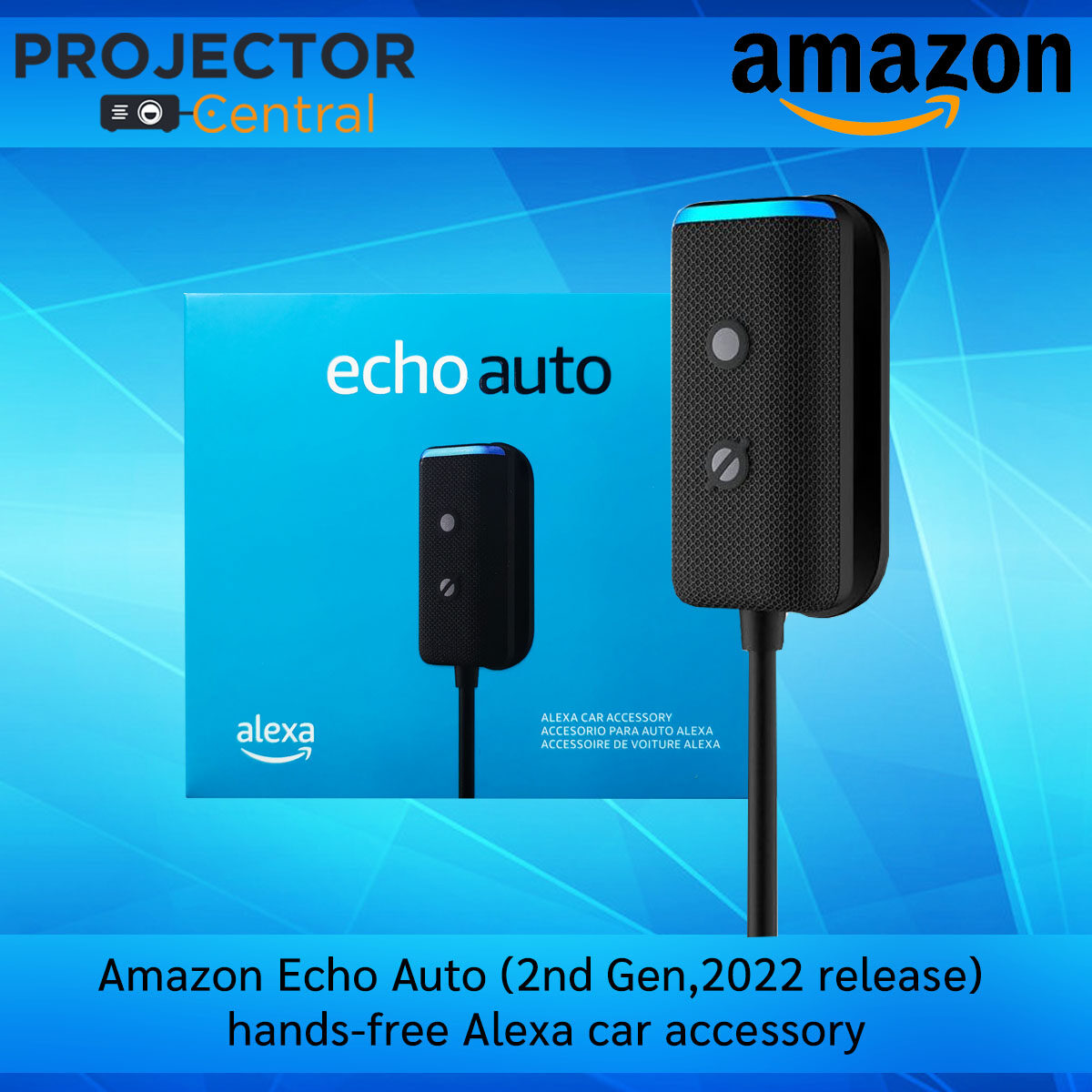 All-New  - Echo Auto (2nd Gen, 2022 release) | Add Alexa to your car