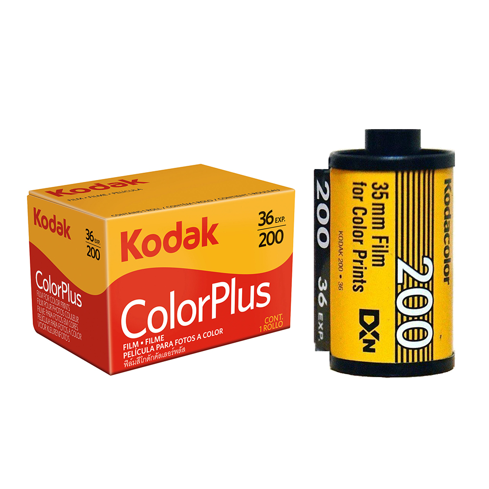 Kodak Color PLUS colorplus 200 135 36 exposures Negative Film MVP Cameraสำหรับกล้องฟิล์มKodak M35 (EXP. วันที่ 03/2023)