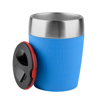 TEFAL Thermal Cup แก้วสุญญากาศเก็บอุณหภูมิ รุ่น Travel cup 0.2L สีฟ้า