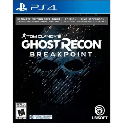 Ghost Recon Breakpoint Ps4 แผ่นแท้มือ1!!!!! (Ps4 games)(Ps4 game)(เกมส์ Ps.4)(แผ่นเกมส์Ps4)(Ghost Recon Break point Ps4)(Tom Clancy's Ghost Recon Ps4)