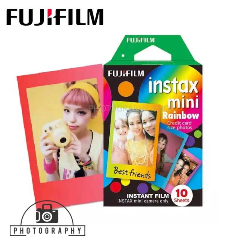 ภาพสินค้าFILM FUJI INSTAX MINI RAINBOW ฟิล์มโพราลอยด์ จากร้าน Photography_shop บน Lazada ภาพที่ 5