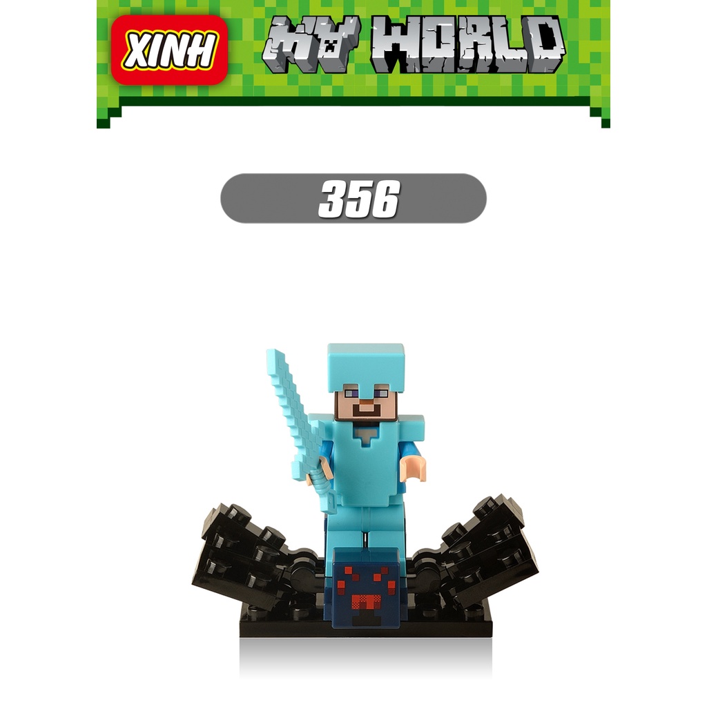 【chất lượng cao】Đồ chơi lego Minecraft mini cho trẻ em