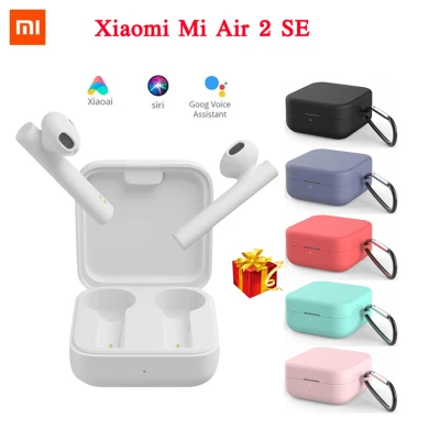 Xiaomi Mi Air 2 SE หูฟังไร้สาย Bluetooth 5.0 ฟังก์ชั่นครบ มีกระเป๋าเก็บหูฟังแถมให้