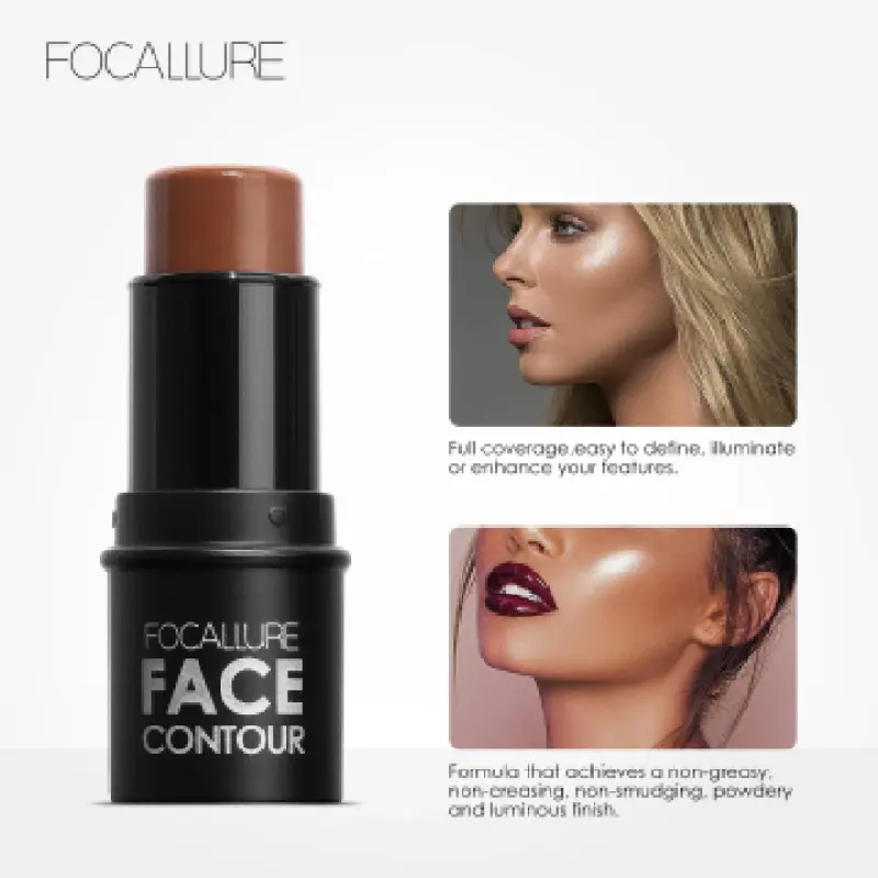 ภาพสินค้าของแท้ 100% ️FOCALLURE ไฮกลอสรีแพร์ริ่งสติ๊ก สามมิติ เงาจมูก แชโดว์รีแพร์ริ่งสติ๊ก เพิ่มความสว่างและปรับเปลี่ยนใบหน้า แท่งซ่อมแซมประกายมุก เพิ่มความสว่าง ปากการ่องน้ำตา จากร้าน Fillurb บน Lazada ภาพที่ 5