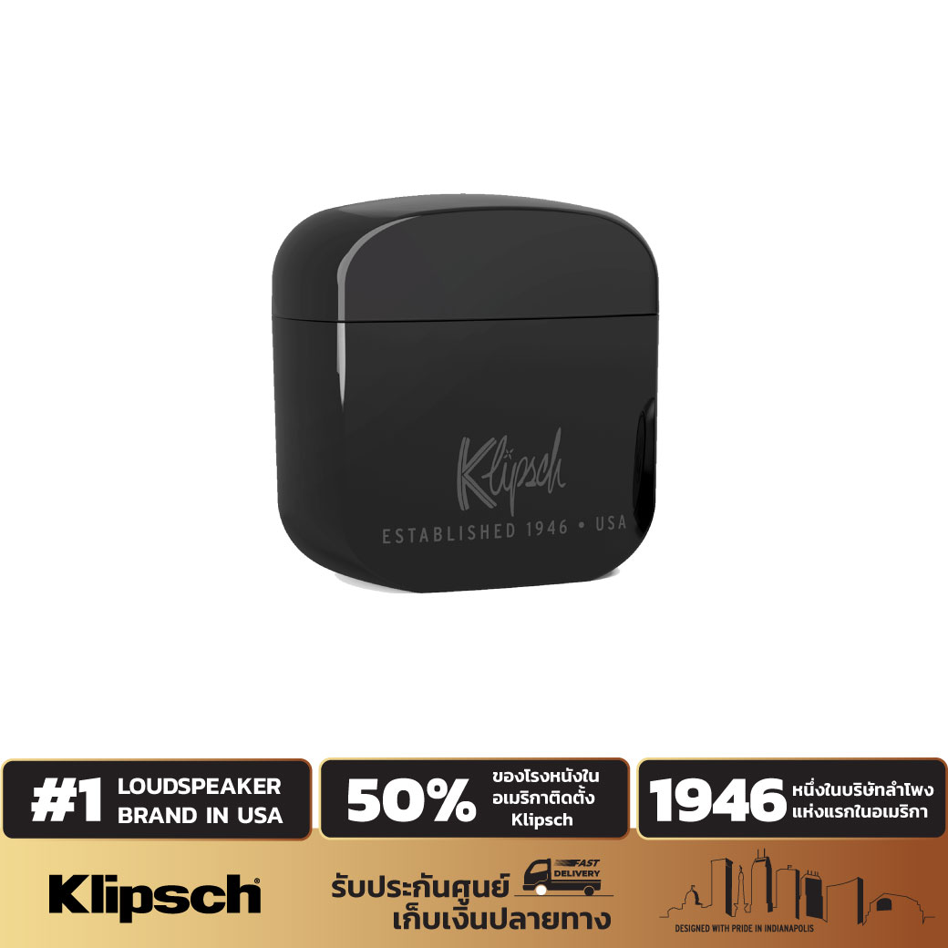 Klipsch T5 True Wireless Replacement Charging Case (เฉพาะเคสชาร์จ) รับประกัน 6 เดือน