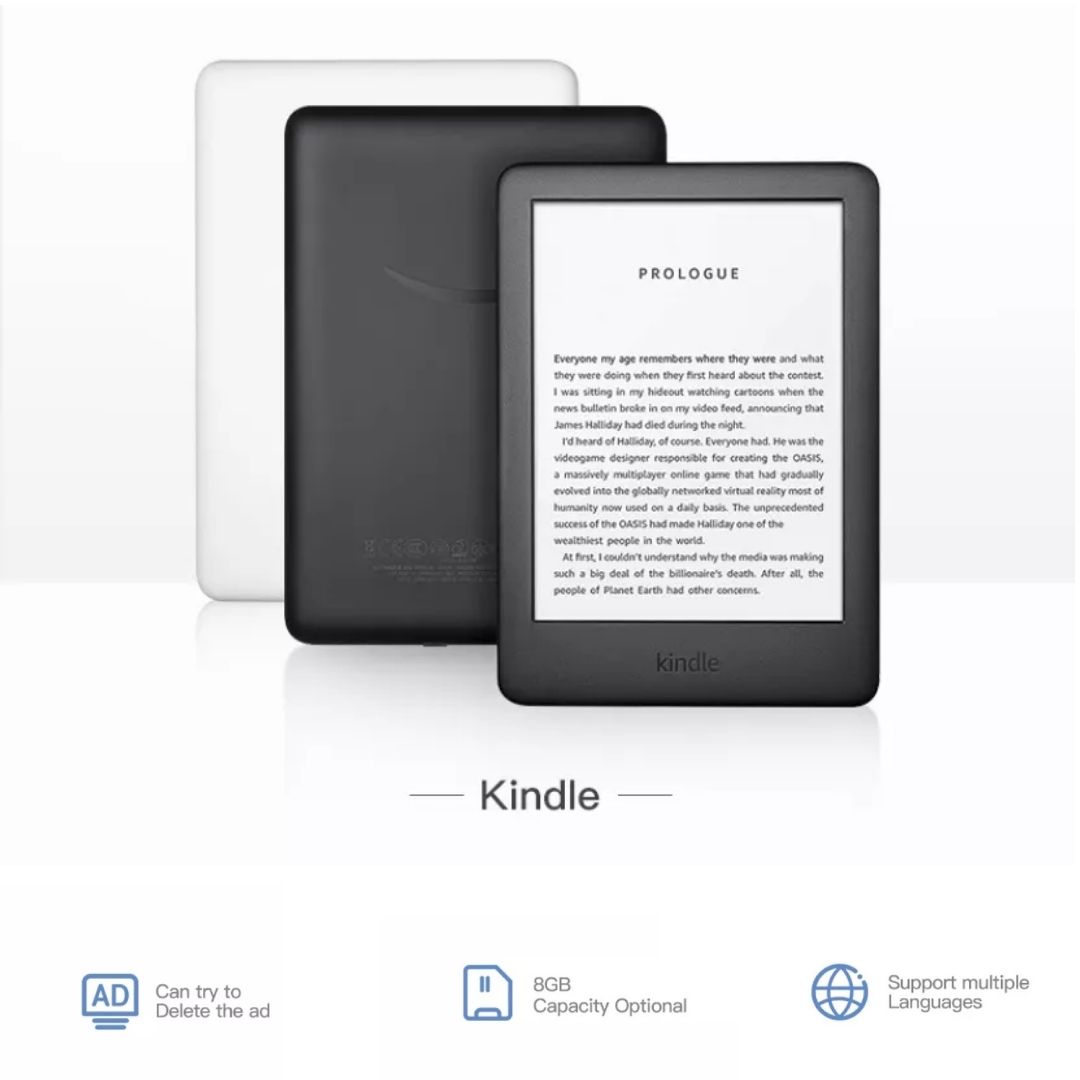 Kindle Front Light WiFi 8GB With advertisement. Ebook reader