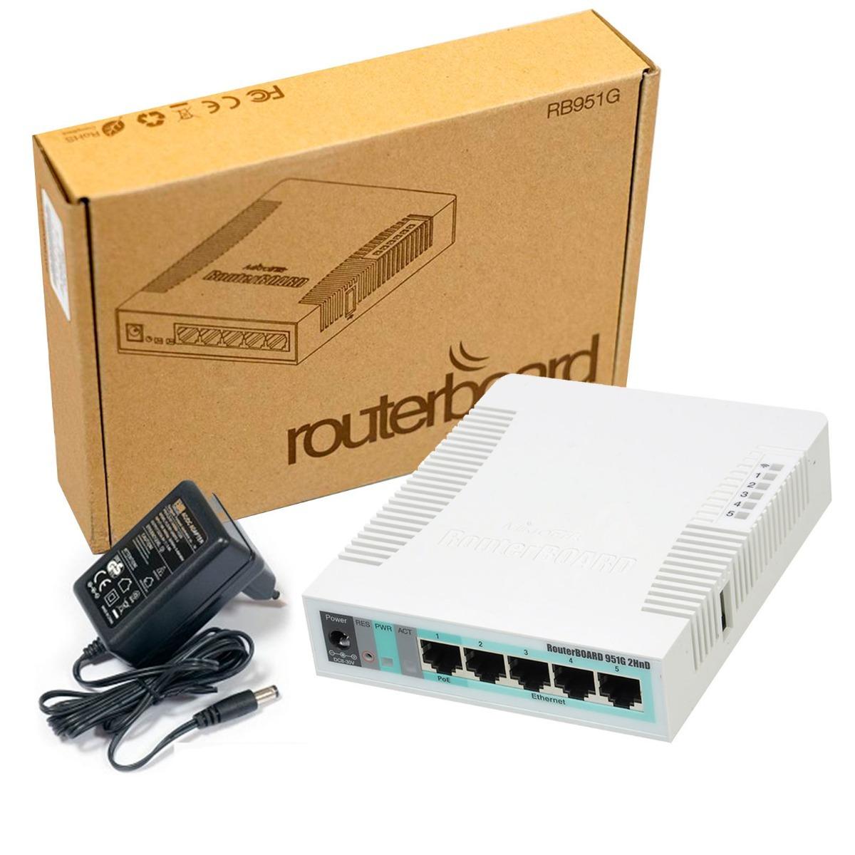 Mikrotik RB951G-2HnD + Free Lan Cable Cat 5e RJ45 Length 70 Cm. Amount ...