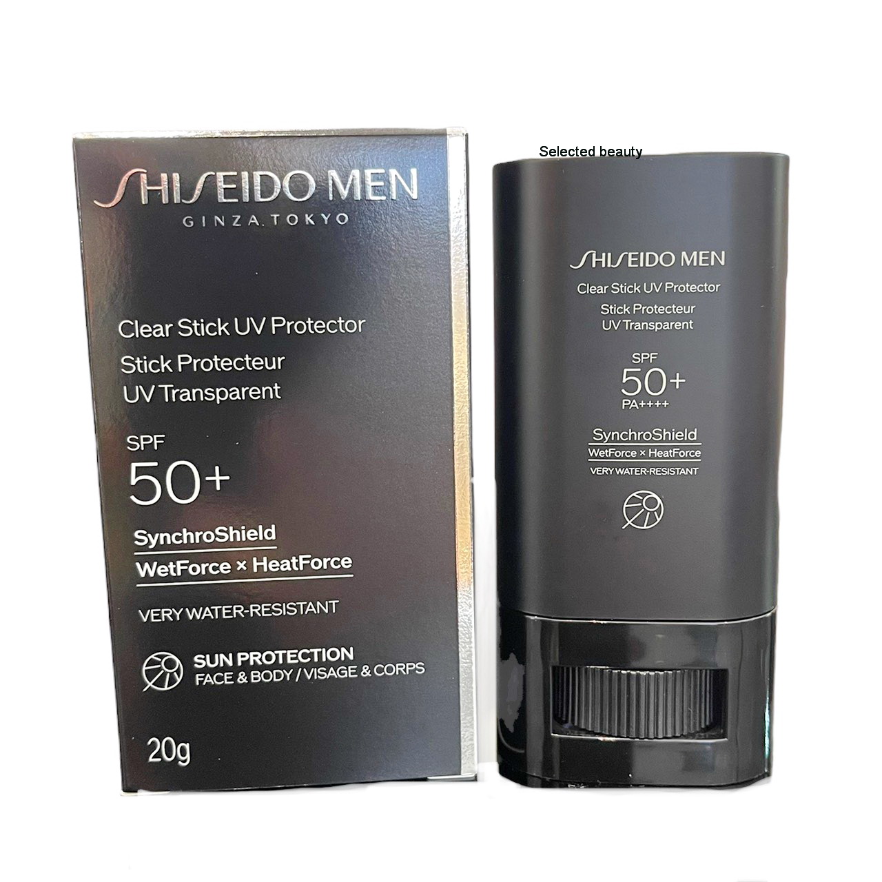 SHISEIDO Men Clear Stick UV Protector SPF50 PA++++ 20g. กันแดดผิวหน้าสำหรับผู้ชาย