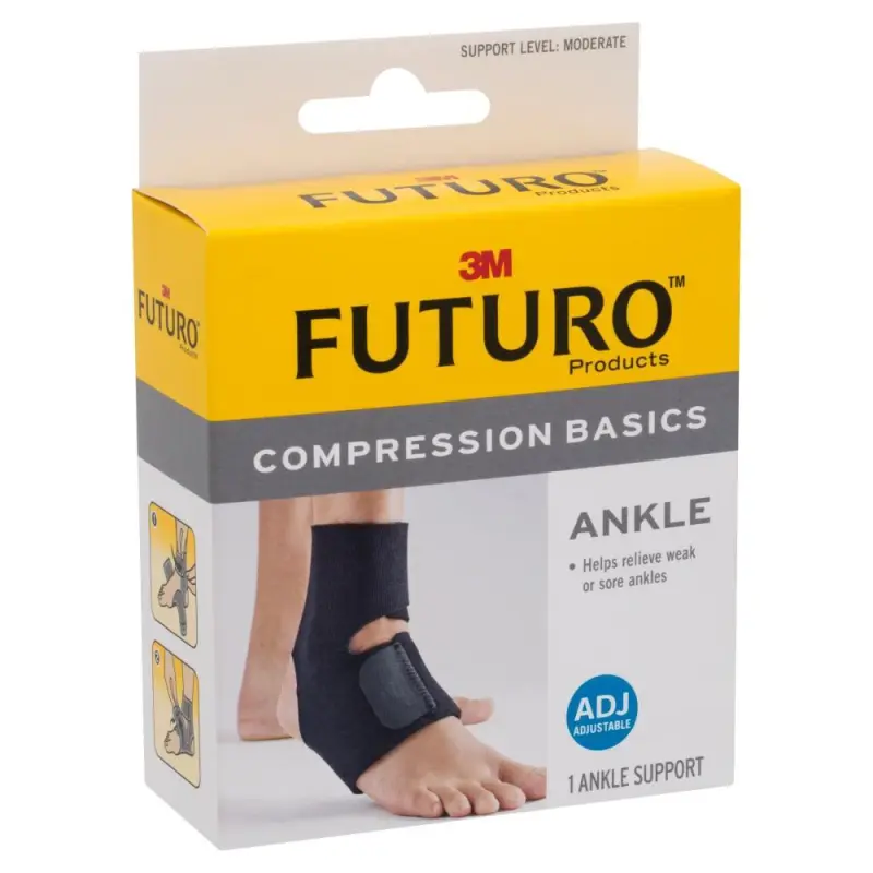 ภาพสินค้าFuturo Compression Basics Ankle ฟูทูโร่ อุปกรณ์พยุงข้อเท้า รุ่นเบสิค แบบปรับกระชับได้ จากร้าน pmn healthcare บน Lazada ภาพที่ 7