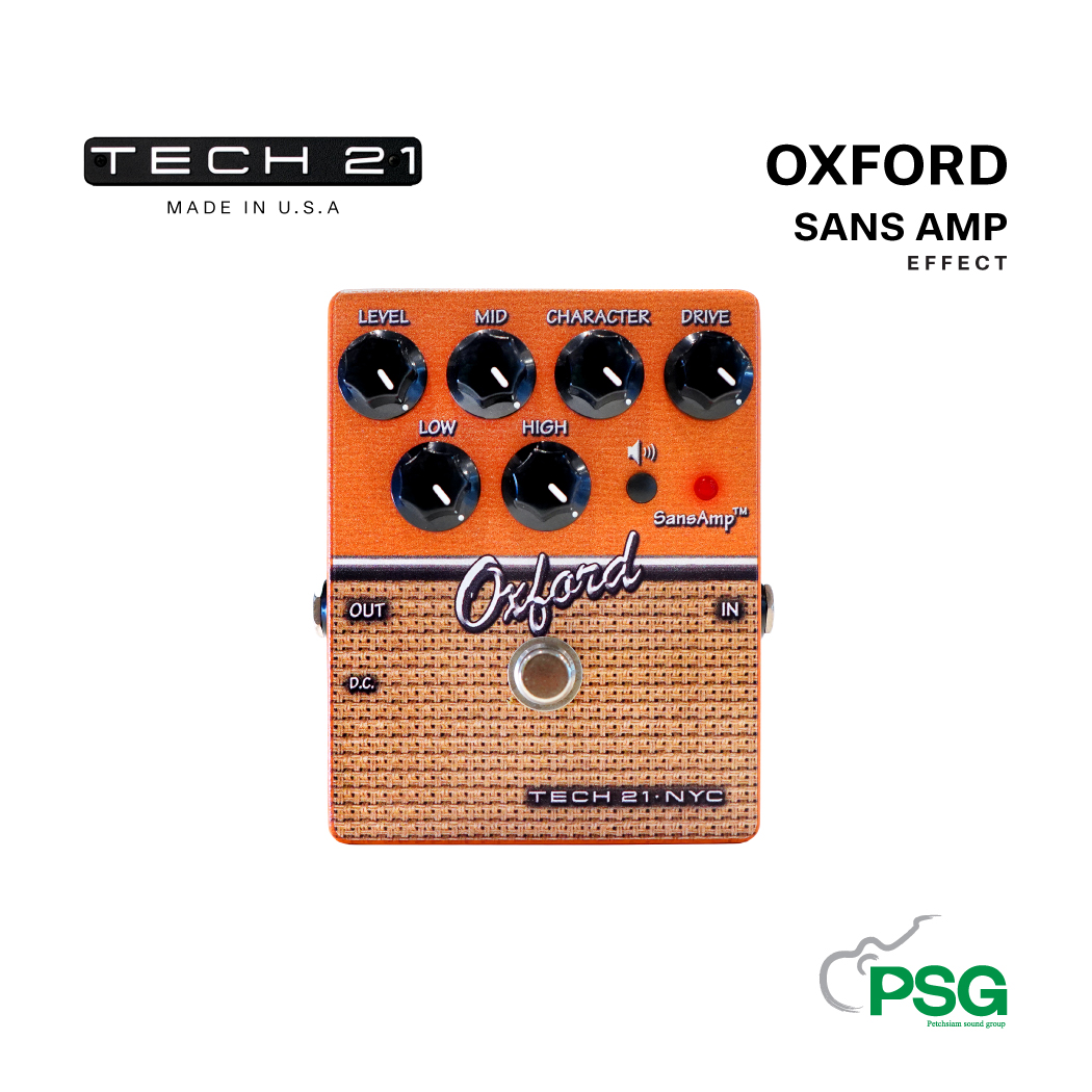 TECH 21 OXFORD SANS AMP GUITAR EFFECTS PEDAL | Lazada.co.th