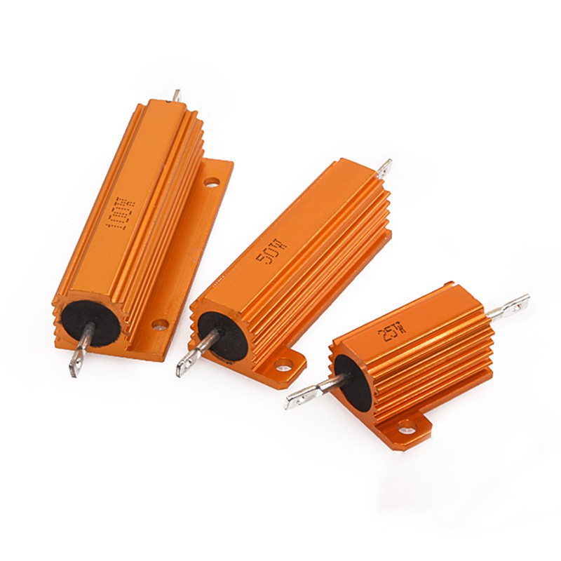 US Stock 5x 47 ohm 47R 10W Watt Aluminum Housed Metal Case Wirewound