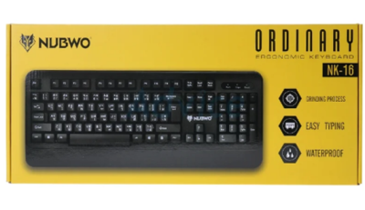 USB Keyboard NUBWO (NK-16) Black