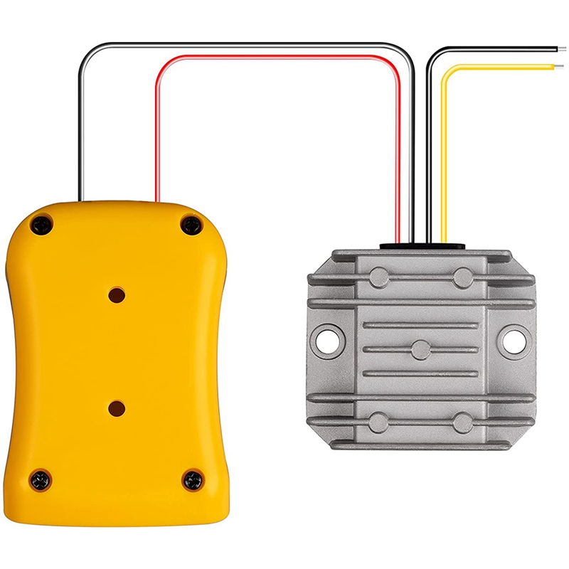Power wheels adapter step down dc voltage converter for dewalt 20v to