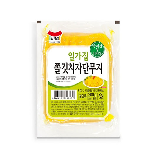 [Original] 쫄깃치자단무지 Ilga Chewy Gardenia Pickled Radish (หัวไชเท้าดองเกาหลี) 200g