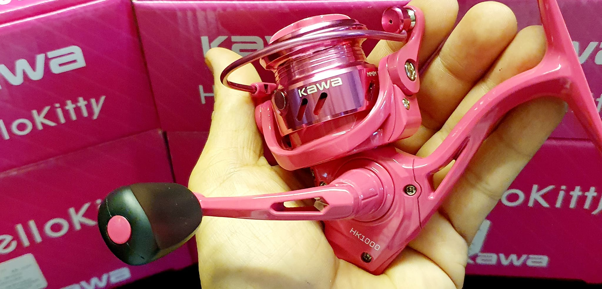 KAWA Hello Kitty HK1000 Ultralight Fishing Reel