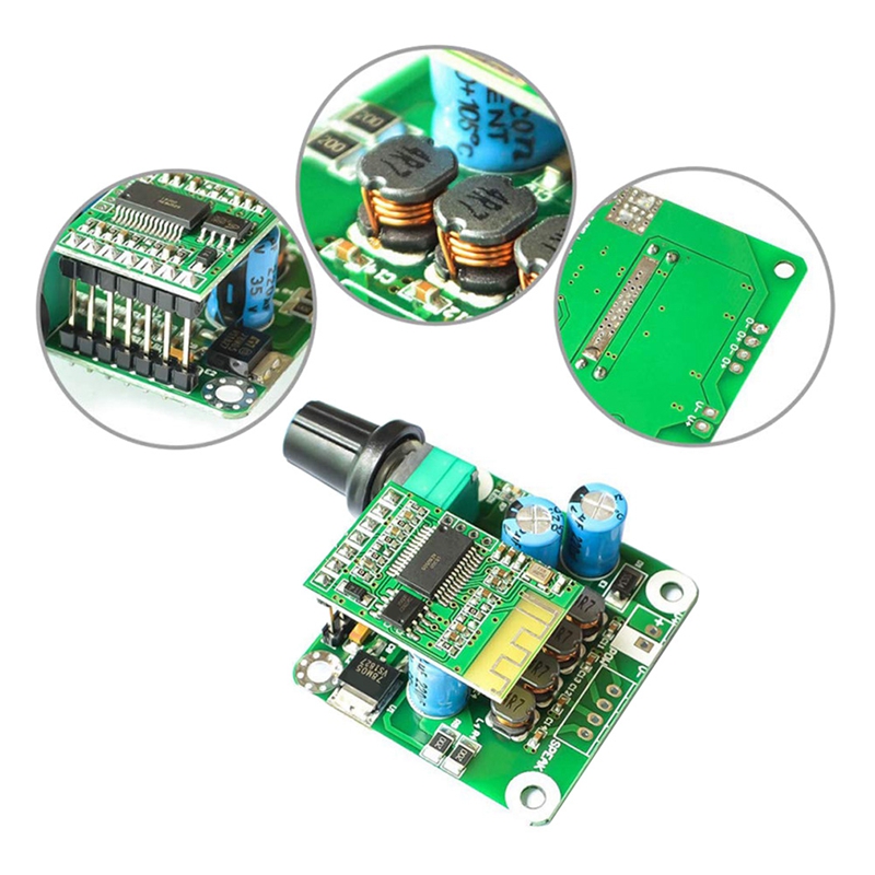 2PACK Audio Power Amplifier Board 15W+15W Bluetooth 4.2 TPA3110 Digital