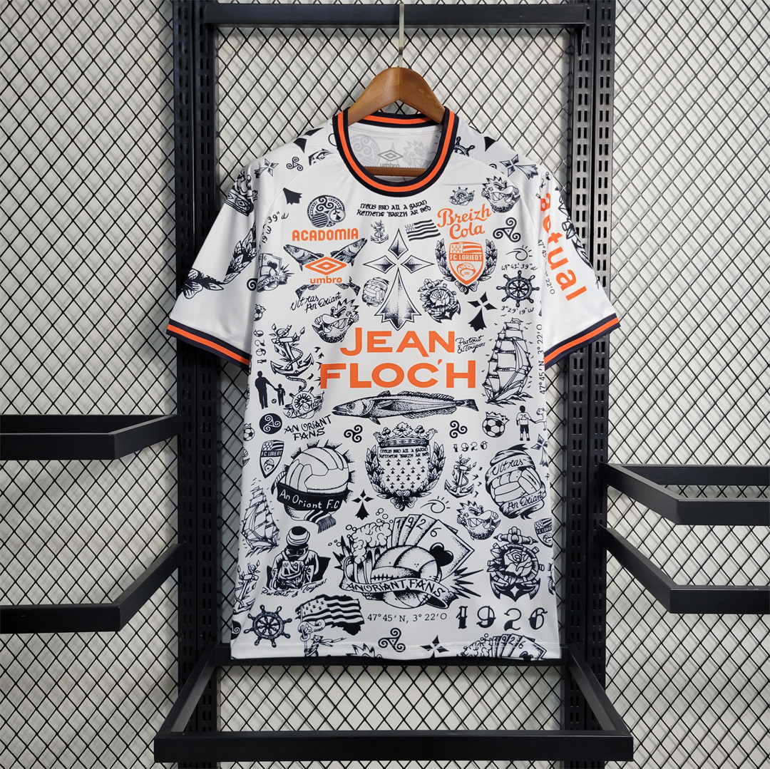 FC LORIENT SPECIAL TATTOO KIT 2223 FOOTBALL SHIRT SOCCER JERSEY