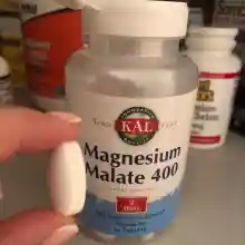 ภาพขนาดย่อของภาพหน้าปกสินค้าKAL, Magnesium Malate 400 x 90 เม็ด (Tablets) จากร้าน Mini.s06(Vitamin & Supplement) บน Lazada ภาพที่ 8