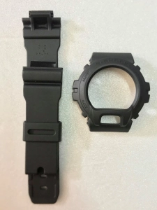 ภาพหน้าปกสินค้ากรอบสายนาฬิกา คาสิโอ้ จีช็อค สีดำด้าน ของแท้100% สำหรับรุ่น DW6900 ถูกที่สุด ที่เกี่ยวข้อง
