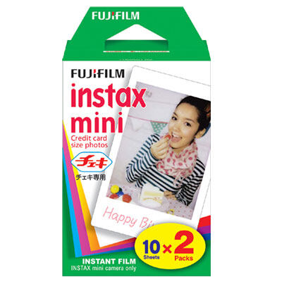 โพลารอยด์ Fujifilm Instax Mini Film สีWhite