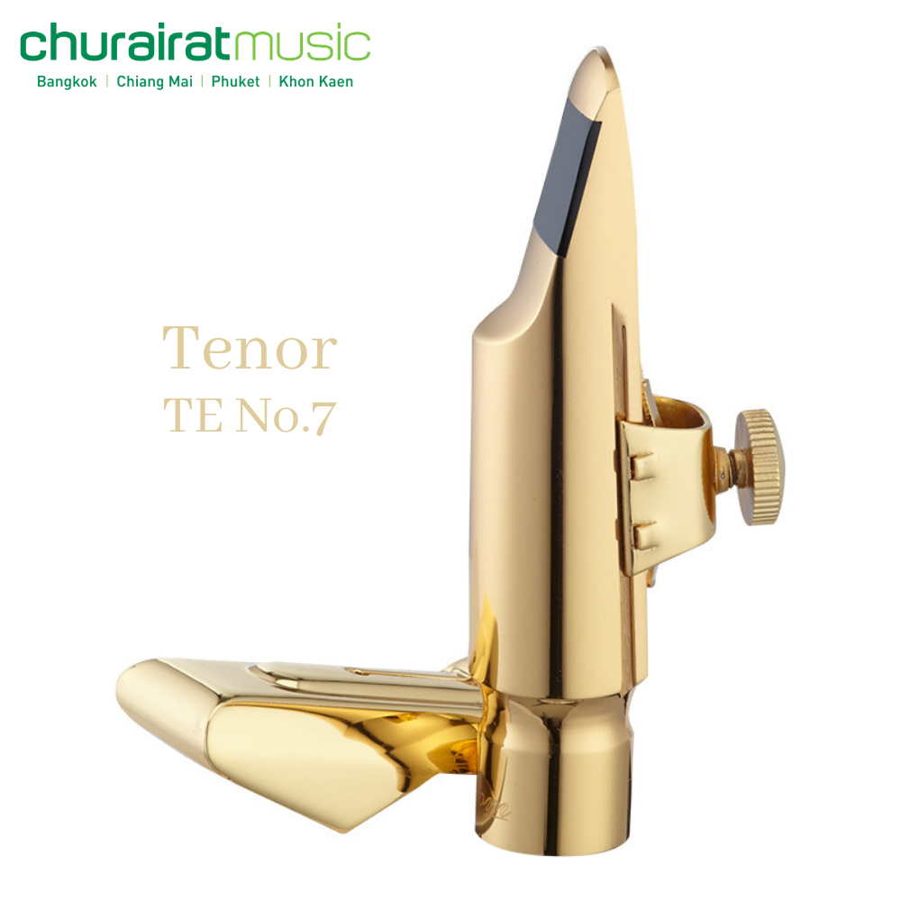 Saxophone Mouthpiece : Custom Tenor TE No.7 ปากเป่าแซกโซโฟน เทเนอร์ by Churairat Music