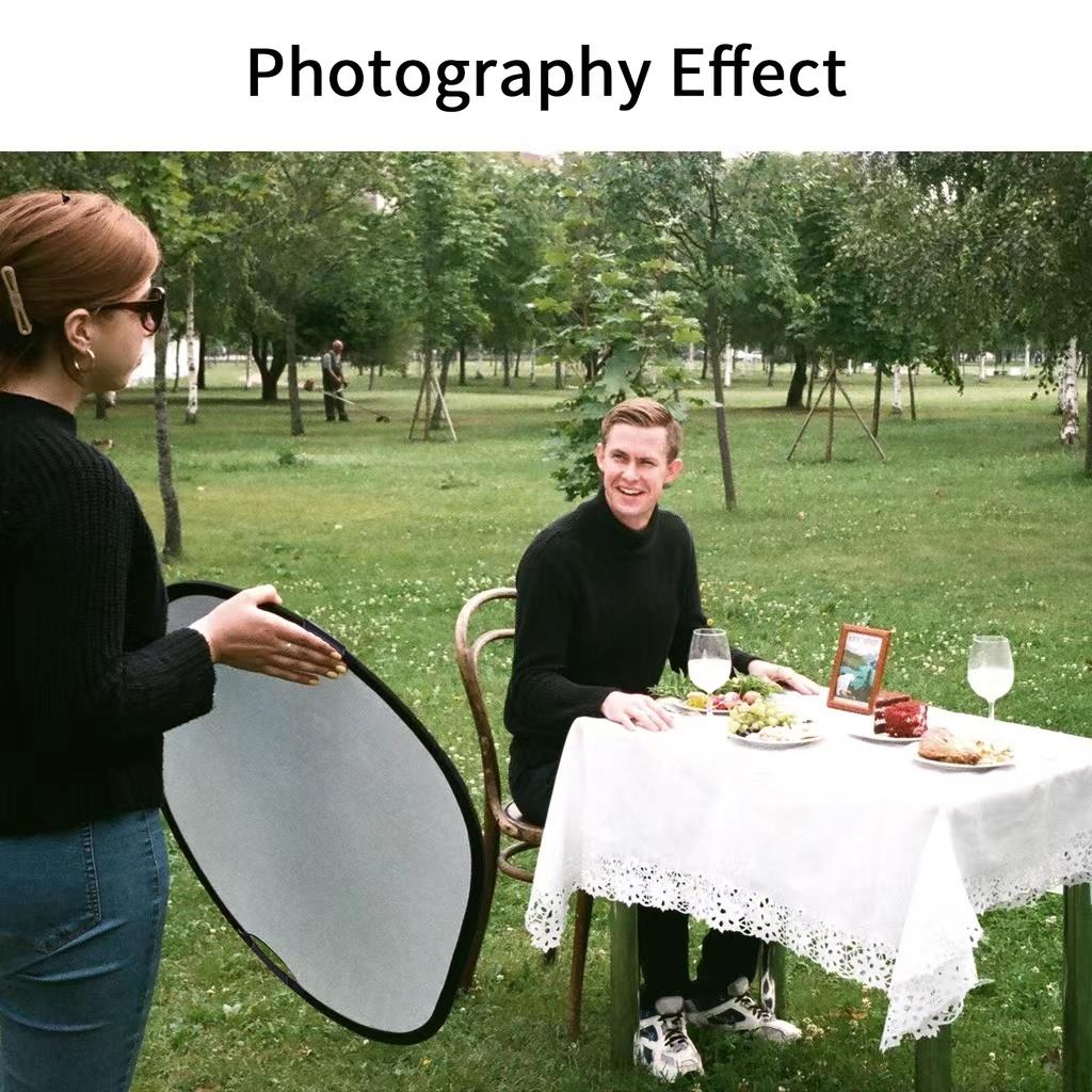 Reflector(รีเฟล็กซ์)แบบพกพา Light Reflector พร้อมซองใส่ สำหรับ