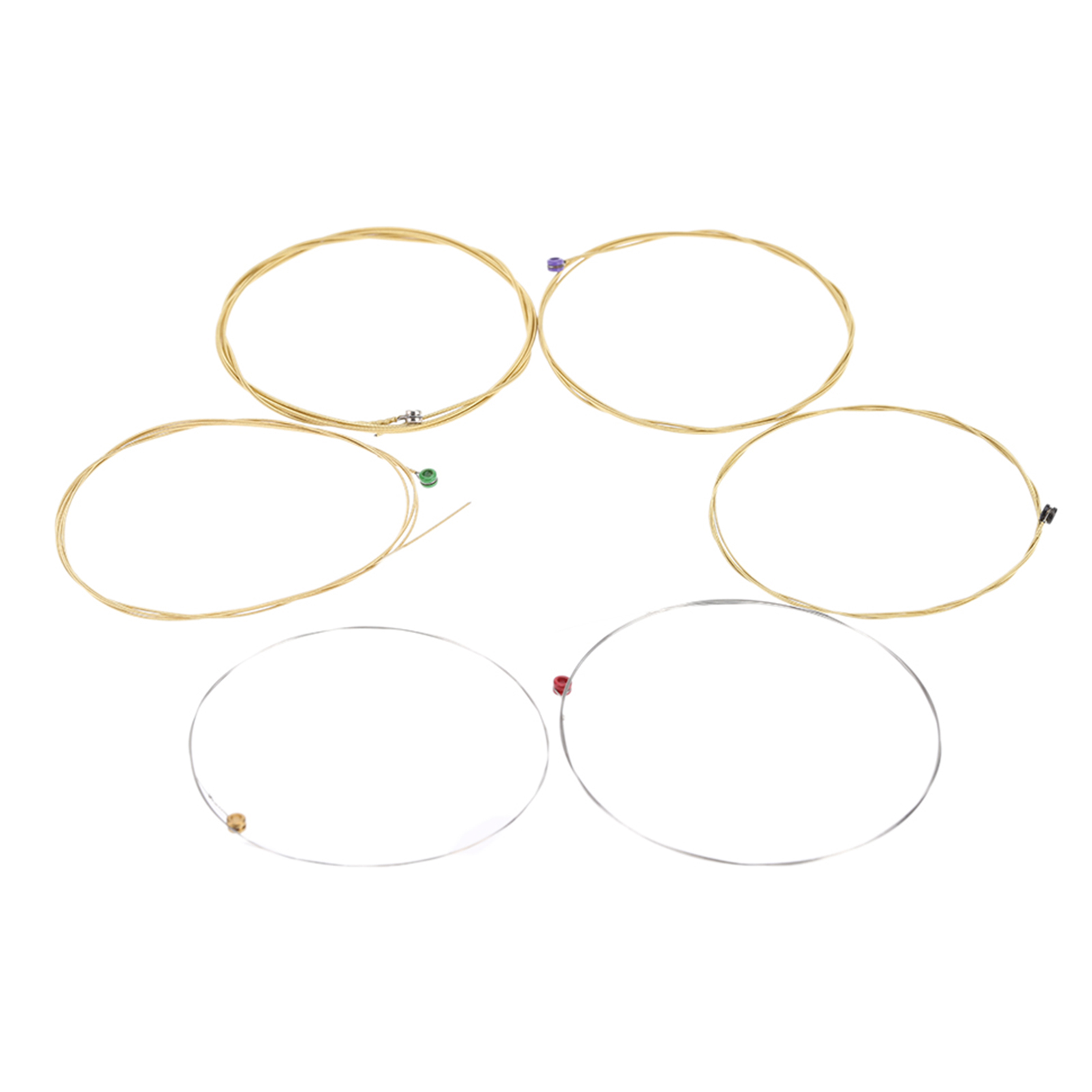 Orphee TX620 6PCS Acoustic Folk Guitar String Set Phosphor Bronze Extra Light Tension