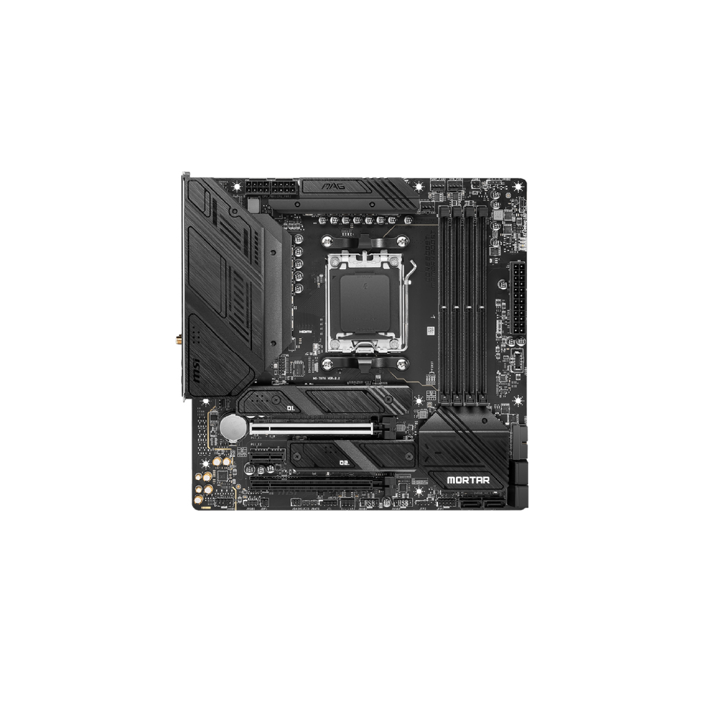 MSI MOTHERBOARD MAG B650M MORTAR WIFI AM5 DDR5 (เมนบอร์ด) ราคา 9,141 บาท*ส่งฟรี