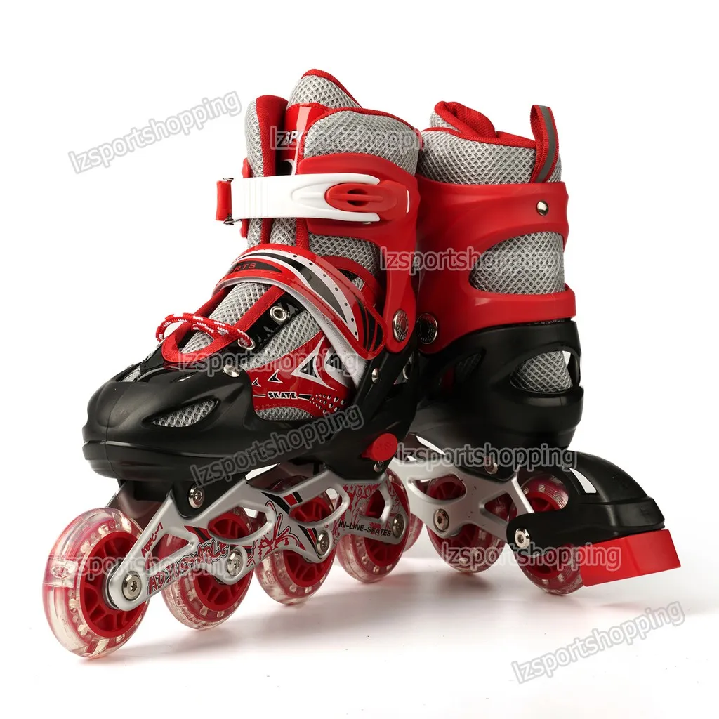 รองเท้าสเก็ต โรลเลอร์สเกต รองเท้าสเก็ต โรลเลอร์เบลด Roller Blade Skate (Red) โรเลอร์เบรด
