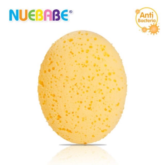 ฟองน้ำรูปไข่แอนตี้แบคทีเรีย ANTI-BACTERIA สำหรับอาบน้ำเด็ก